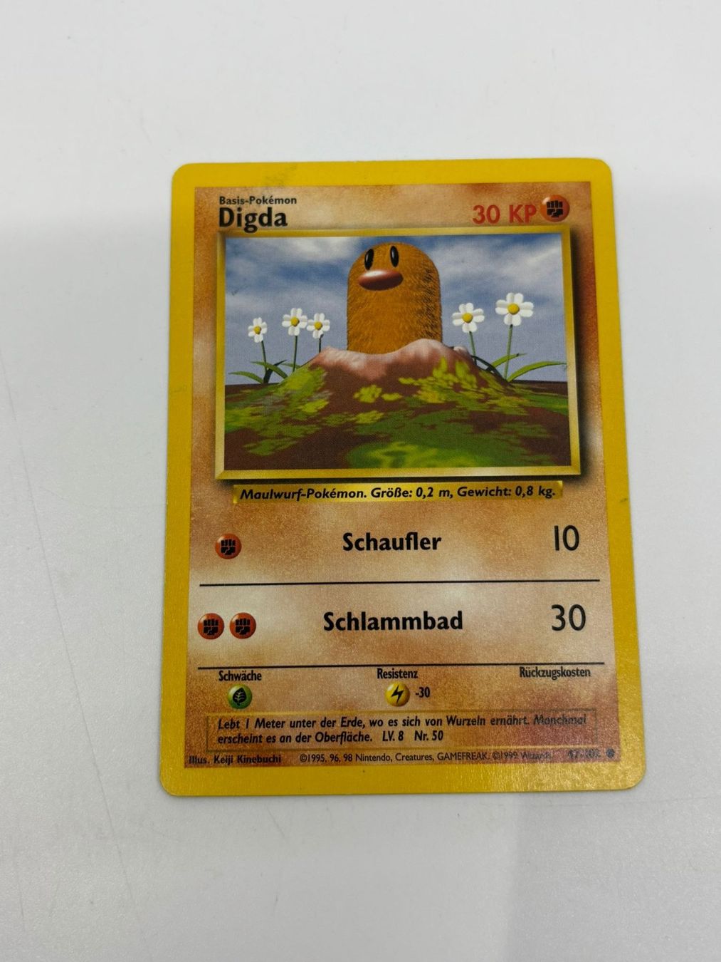 Pokémon Carte collezionabili: Pokemon-Karte Digda 47/102 – Usato da Herisau venduto da Seyashop1