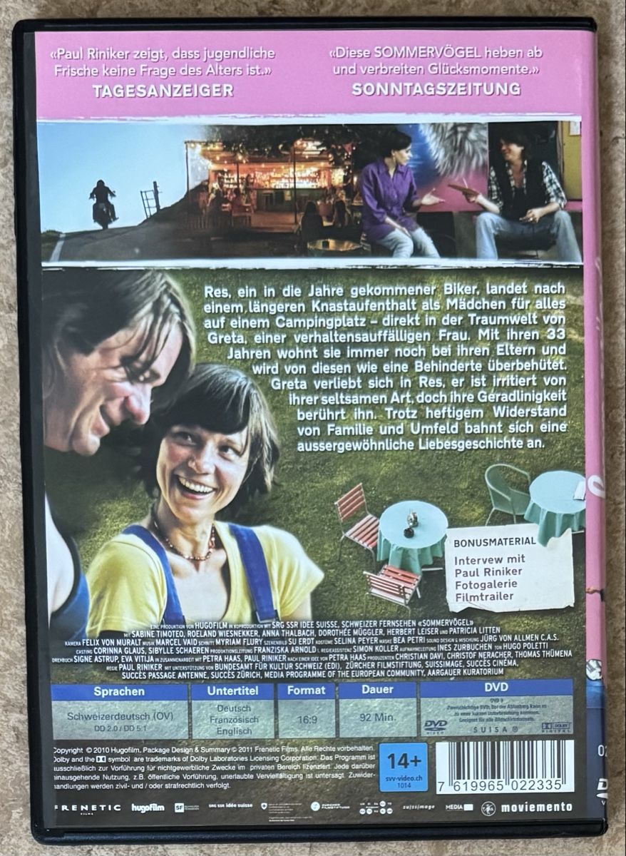 Tutti i DVDs: SOMMERVÖGEL  – Nuovo (secondo la descrizione) da Dietikon venduto da AndreaSch01 1