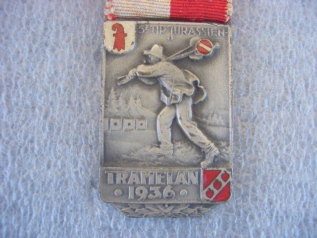 Medaglie: SCHÜTZENABZEICHEN TRAMELAN 1936 – Usato da Thürnen venduto da Chluuri 1