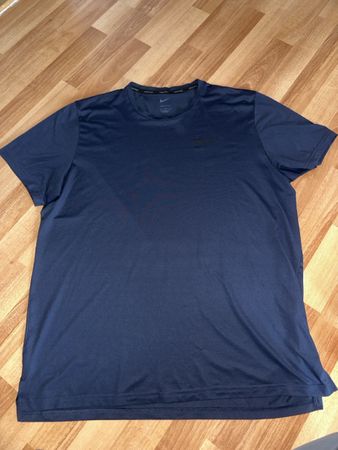 T-Shirt Nike Pro Dri-FIT Trainingsshirt, Gr.  L dunkelblau