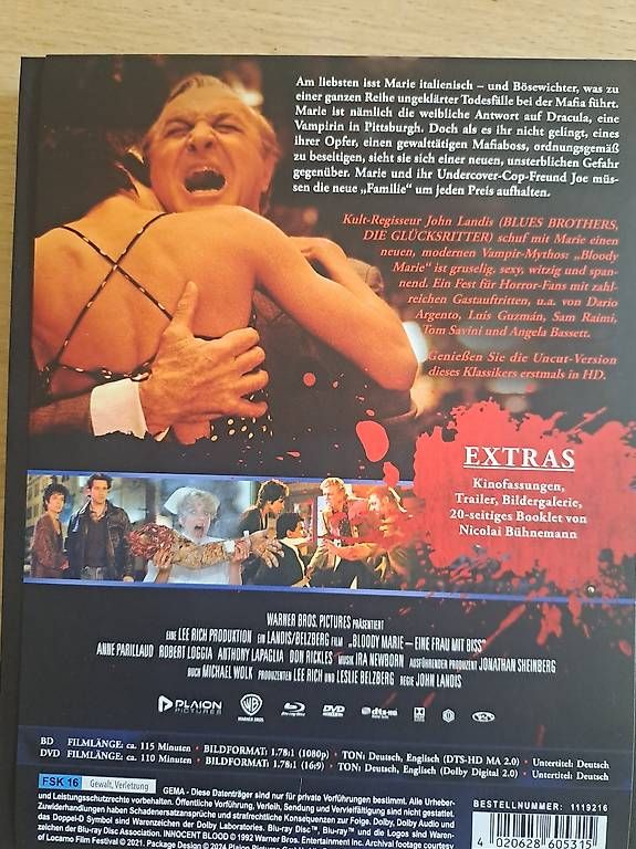 Tous les DVDs: Bloody Marie Plaion Mediabook  – D'occasion à Zürich par Andri878 1