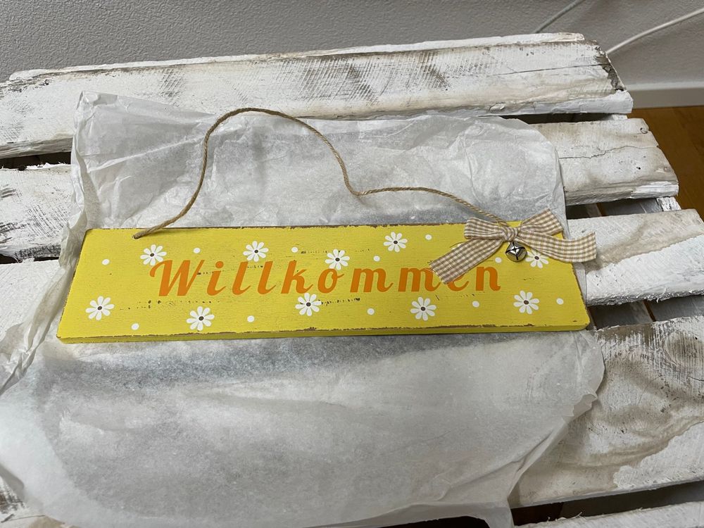 Willkommens-Türschild Aus Holz Mit Kürbis-Motiv – 35,1x29 Cm, Rustikal, Für Herbst & Thanksgiving