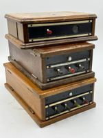 PTT Fernmeldetechnik - 3 antike Umschaltkästchen Telefon