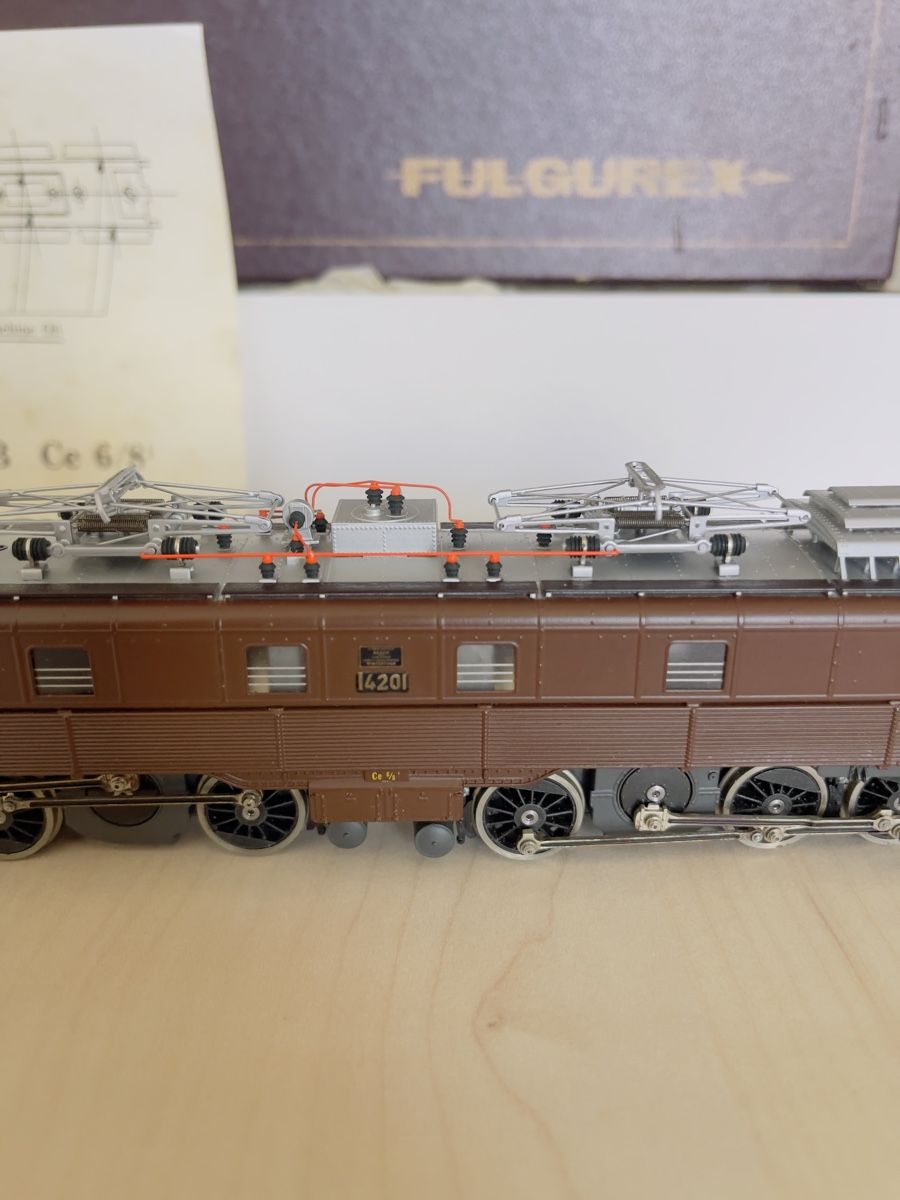 Fulgurex Modellini di ferrovie: SBB Fulgurex Ce 6/8 Zug – Nuovo e nell'imballaggio originale da St. Gallen venduto da elb_kpt5 1