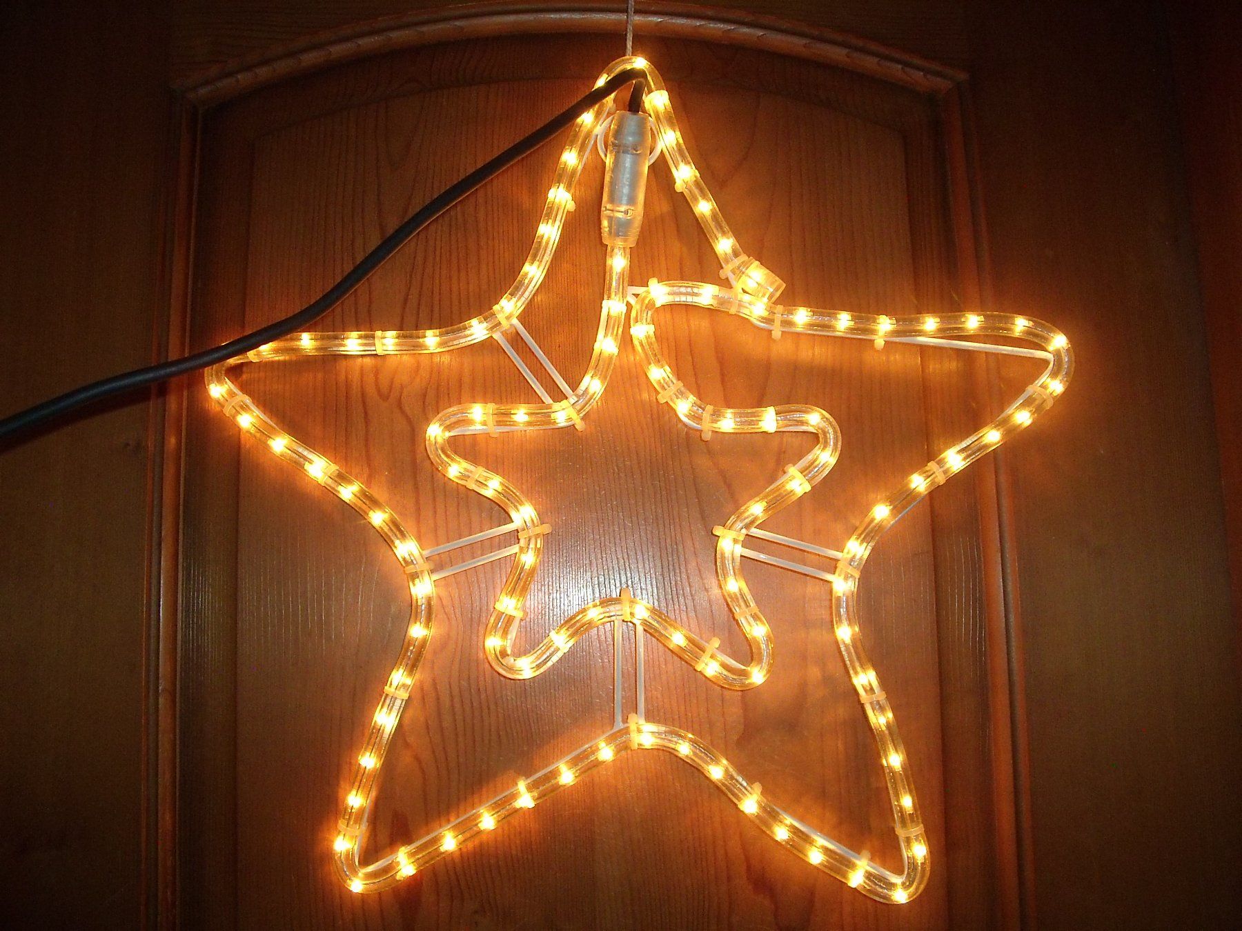 weihnachtsstern mit beleuchtung für draußen 3er Set LED Sterne Weihnachtsdeko außen