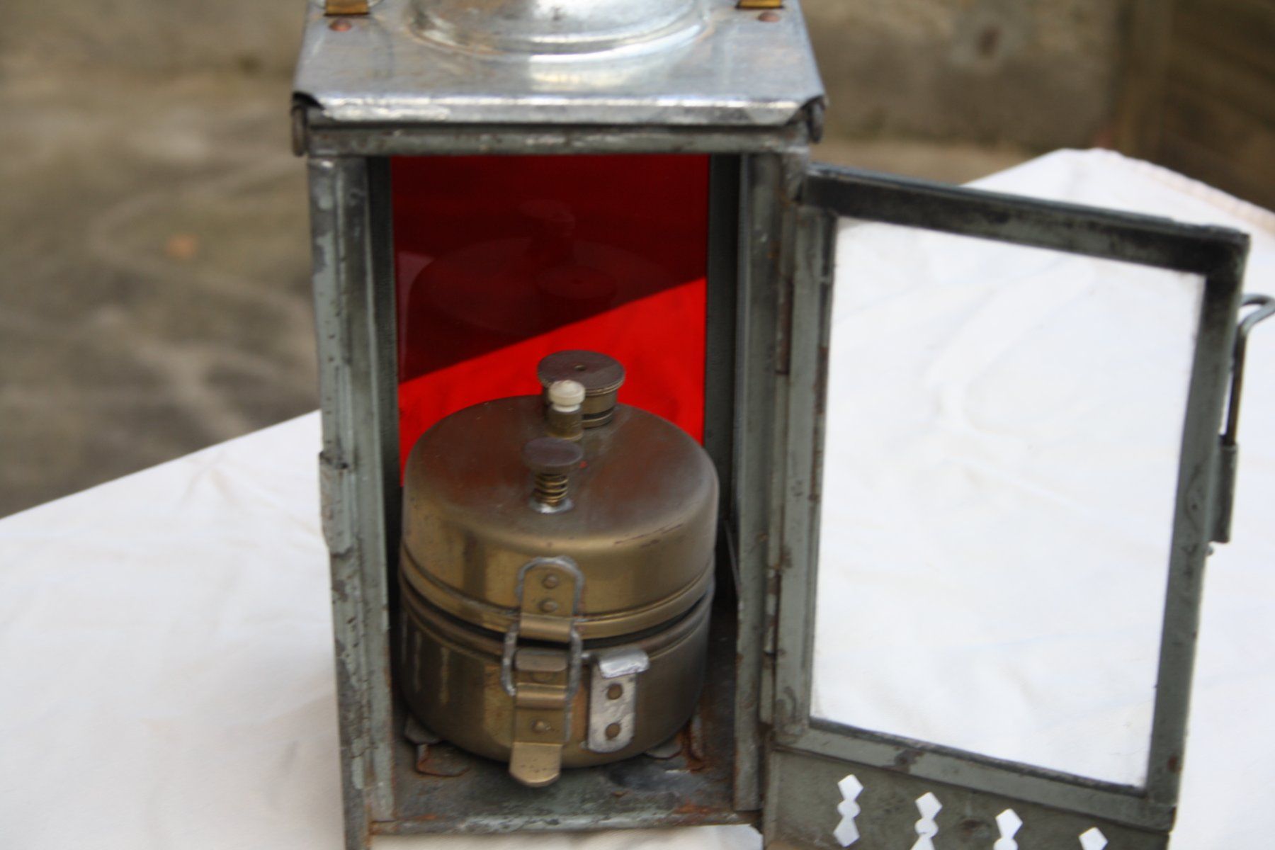 SBB/CFF/FFS Lampade: SBB-CFF KARBID BAHN LAMPE – Usato da Wauwil venduto da Pneuedy 6