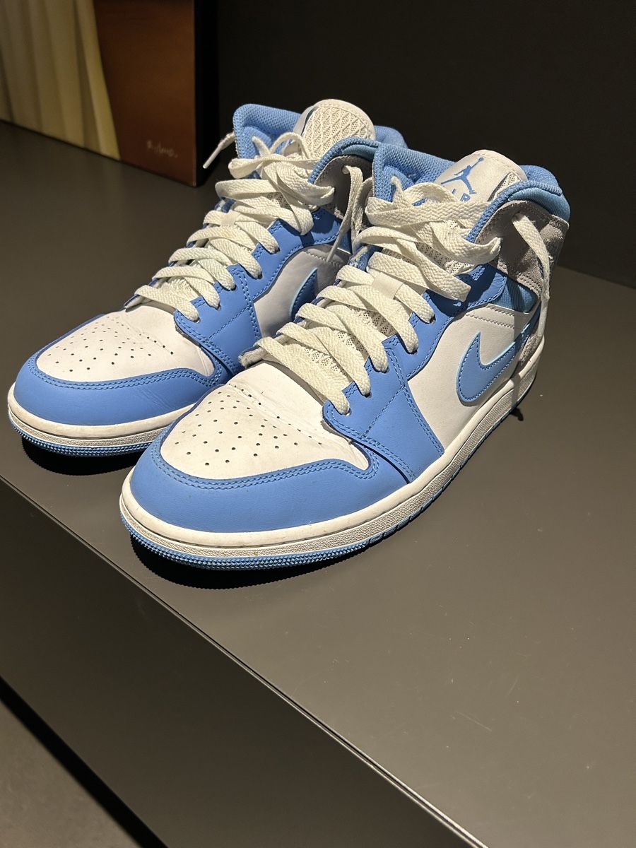 Jordan Scarpe da uomo: Nike Air Jordan 1 "University Blue Grey" Gr. 44 – Nuovo (secondo la descrizione) da Risch venduto da Matze13