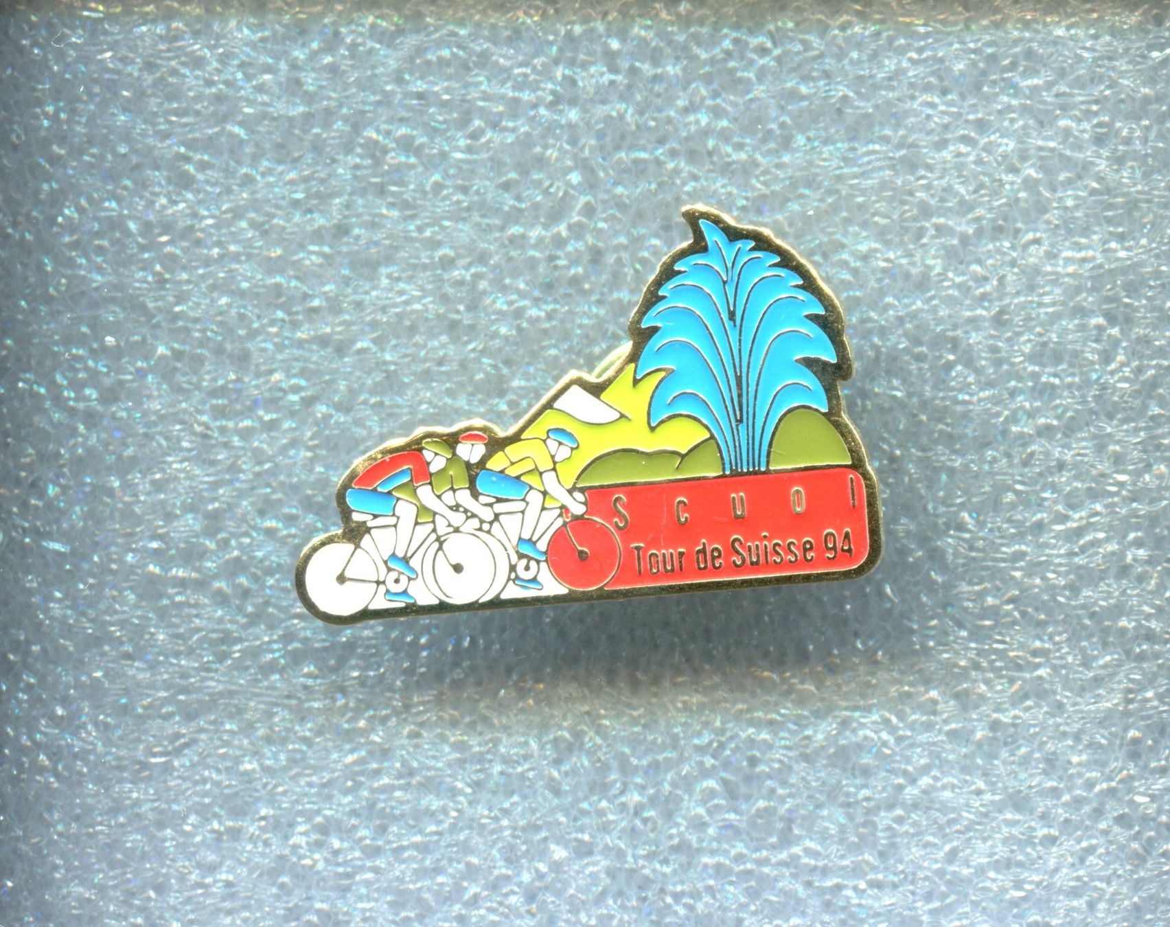 Placchette & Badge: Tour de Suisse '94  SCUOL – Usato da Winterthur venduto da Sammleroase
