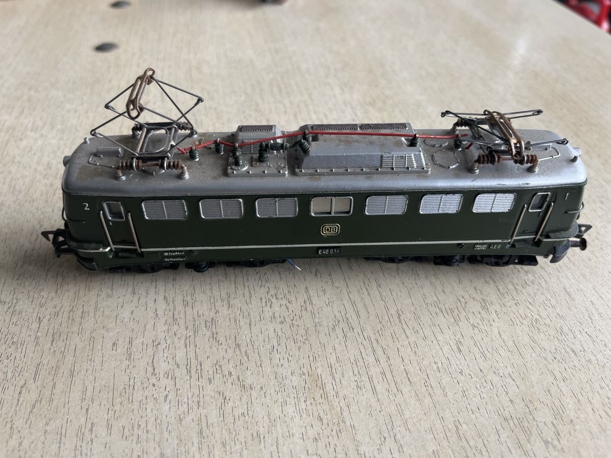 Fleischmann Trains électriques: Elektrolok E40 von Fleischmann – Défectueux à horgenberg par Fredi63 2