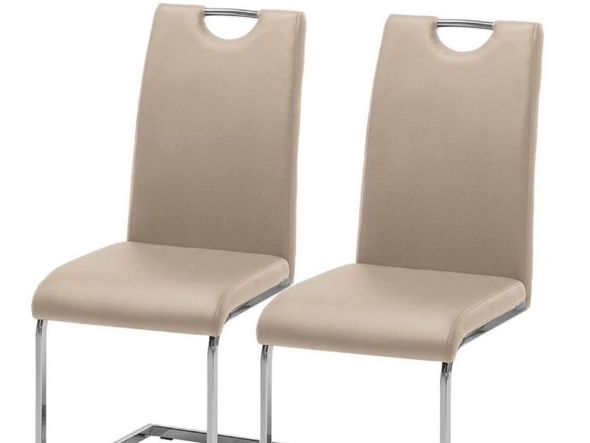 Sedie: Freischwingerstühle beige - 6 Stk. – Usato da Frick venduto da ron_p9qm 1
