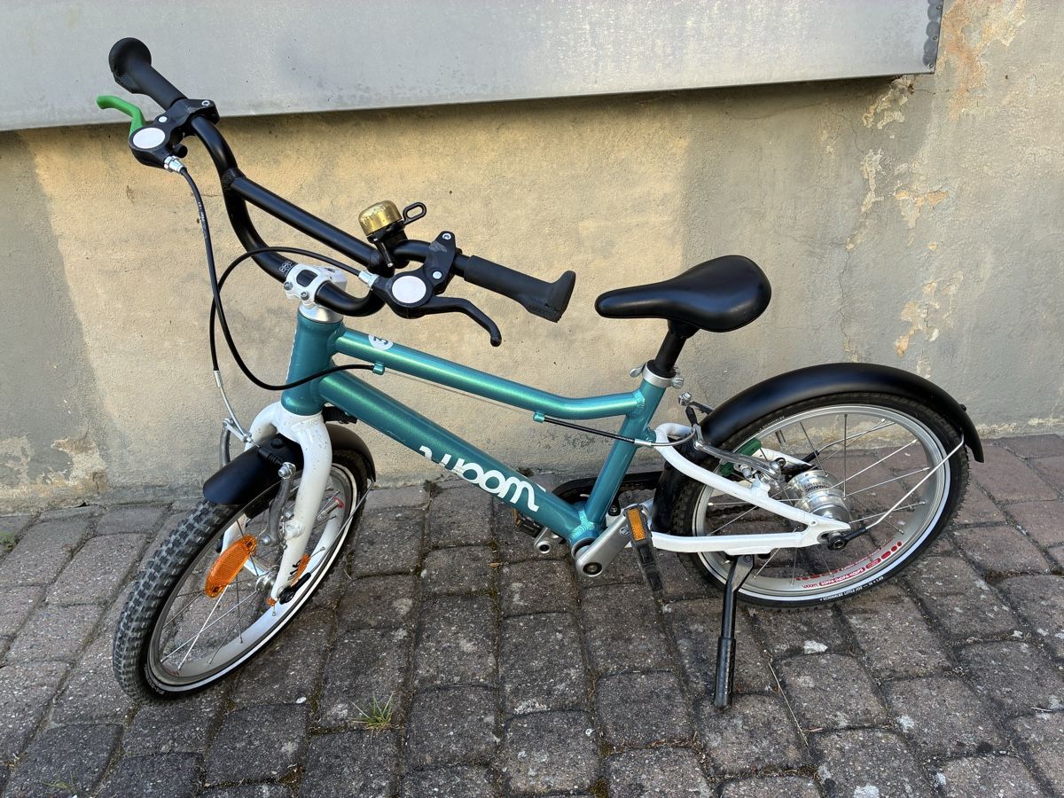 Woom Vélos: woom ORIGINAL 3 Automagic Farbe: metallic turquoise – D'occasion à Langenthal par Adrian_Bucheli 1