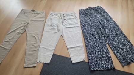 Satz von 3 Hosen Gr. Xl (46)
