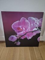 Bild Orchidee Pink Lila Leinwanddruck Deko