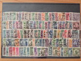 China Briefmarken auf Karte R4 Zustand gemäss Bild