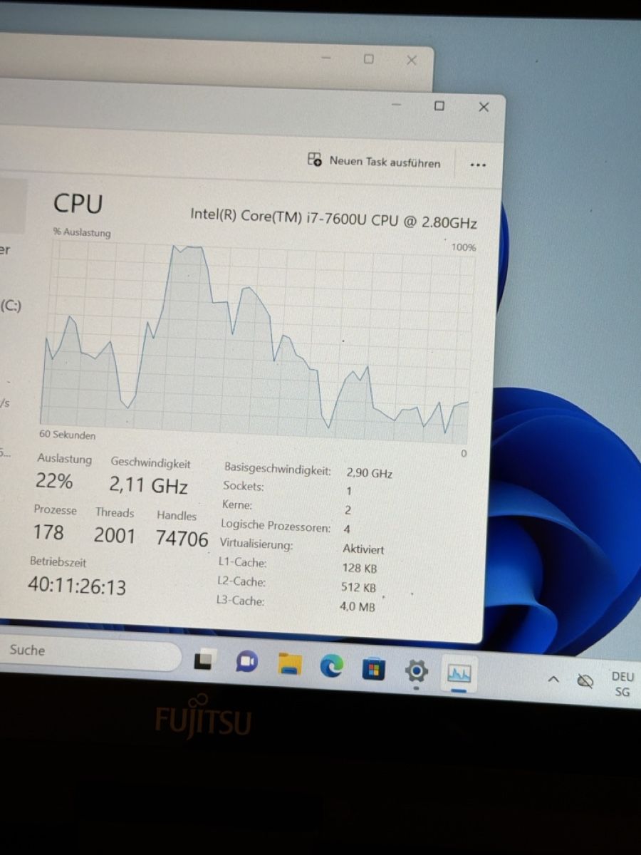 Fujitsu Notebook: Fujitsu Core i7 Laptop – Usato da Dällikon venduto da YOTECH 3