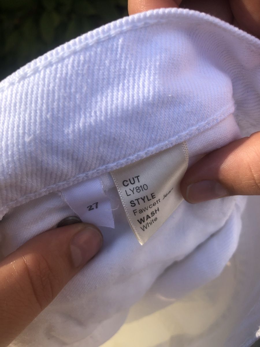 Reformation Jeans: Reformation Jeans, Weiss, Gr. 27 – Usato da Zürich venduto da davisi 2