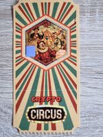 FL- Cryptomarke Nr. 3 Der Clown - Rot - Rotes Zirkuszelt