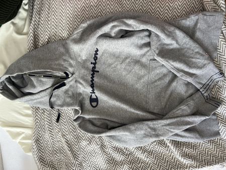 Sweat à capuche Champion gris taille L bon état