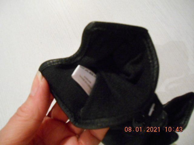 Gants & mitaines : Echt Glatt Leder Handschuhe Gr. S / M schwarz – Neuf avec emballage d'origine à Holziken par Rupe 2