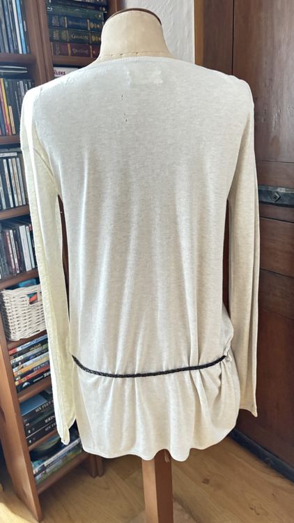 Pull Débardeur Zadig & Voltaire En Laine Mérinos Bleu 'Sunshine' - Taille M, Occasion Très Bon état