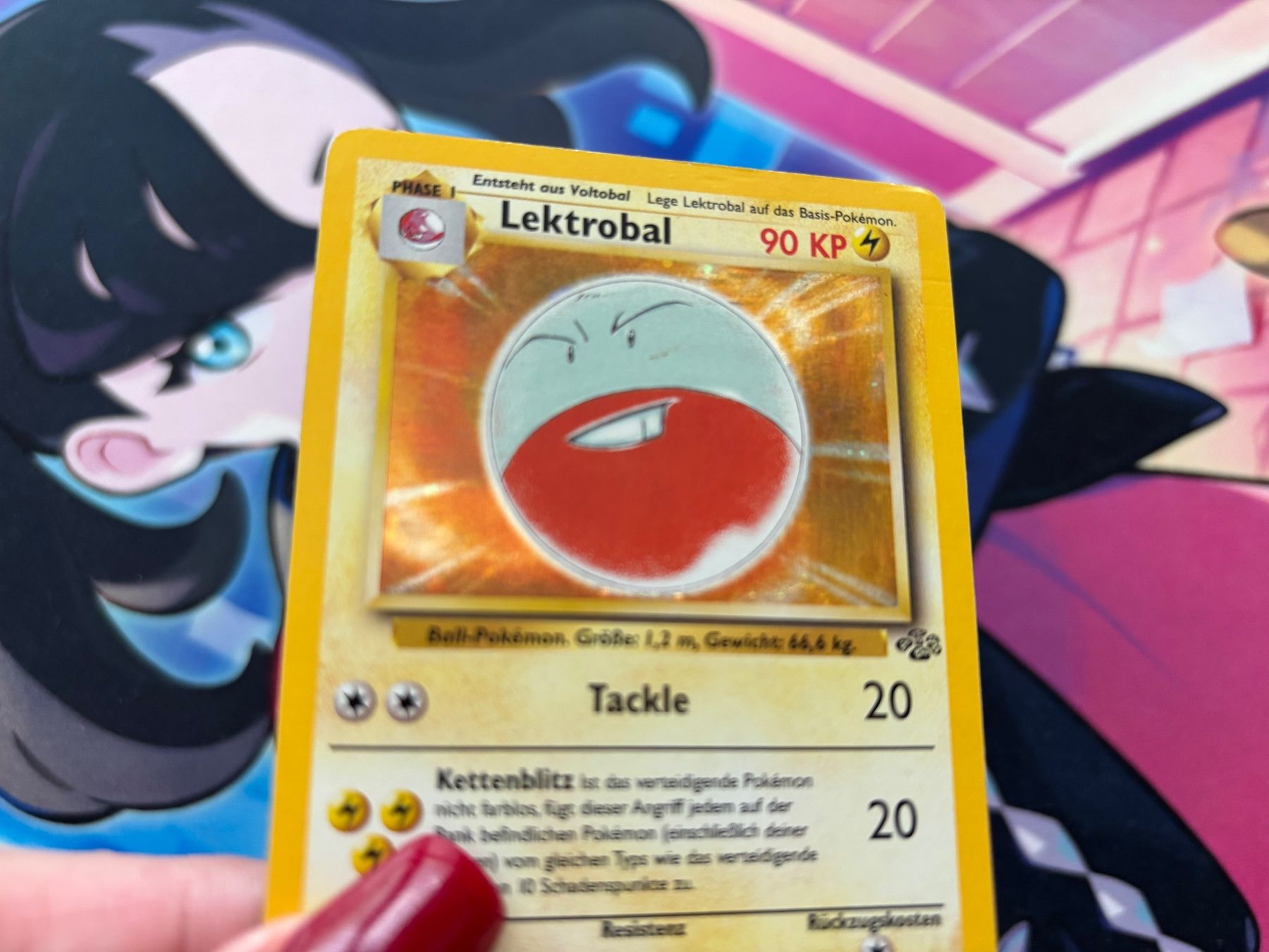 Pokémon Sammelbilder & Trading cards: 2000 POKEMON Lektrobal Holo Jungle 02 – Gebraucht aus Wilen (Sarnen) von Seeungeheuer 1