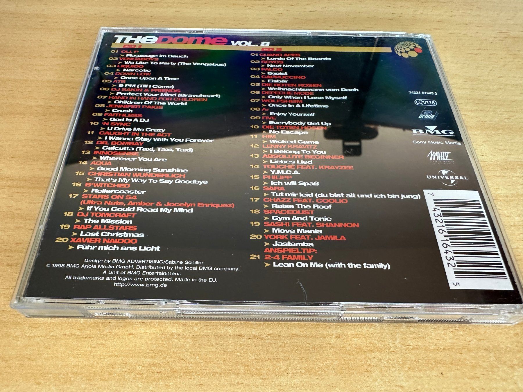 CDs: Various – The Dome Vol. 8 - 2 CD – Gebraucht aus Rikon im Tösstal von Alpenmutz 1