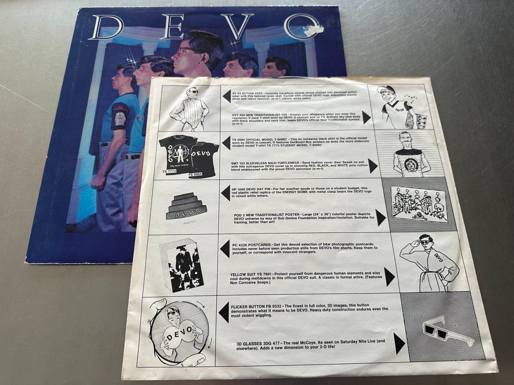 Dischi in vinile: DEVO LP NEW TRADITIONALISTS – Usato da Sion venduto da jaipur1401 2
