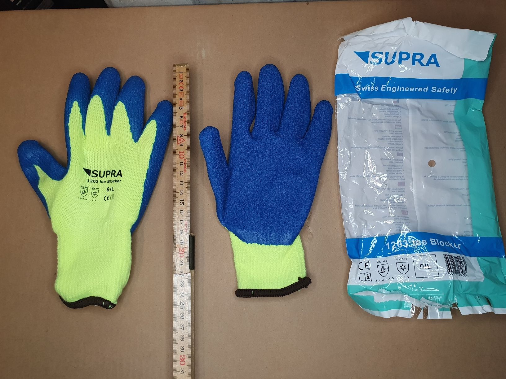 Handschuhe & Handstulpen: Supra Ice Blocker Winterarbeitshandschuhe, Grösse 9/L, 6 St. – Neu und originalverpackt aus Aathal-Seegräben von Ru.Fi