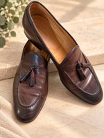 Suitsupply Herren Tassel Loafer Leder – Braun – Gr. 42.5 – M