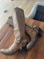 Stiefel Damen braun Leder Grösse 41