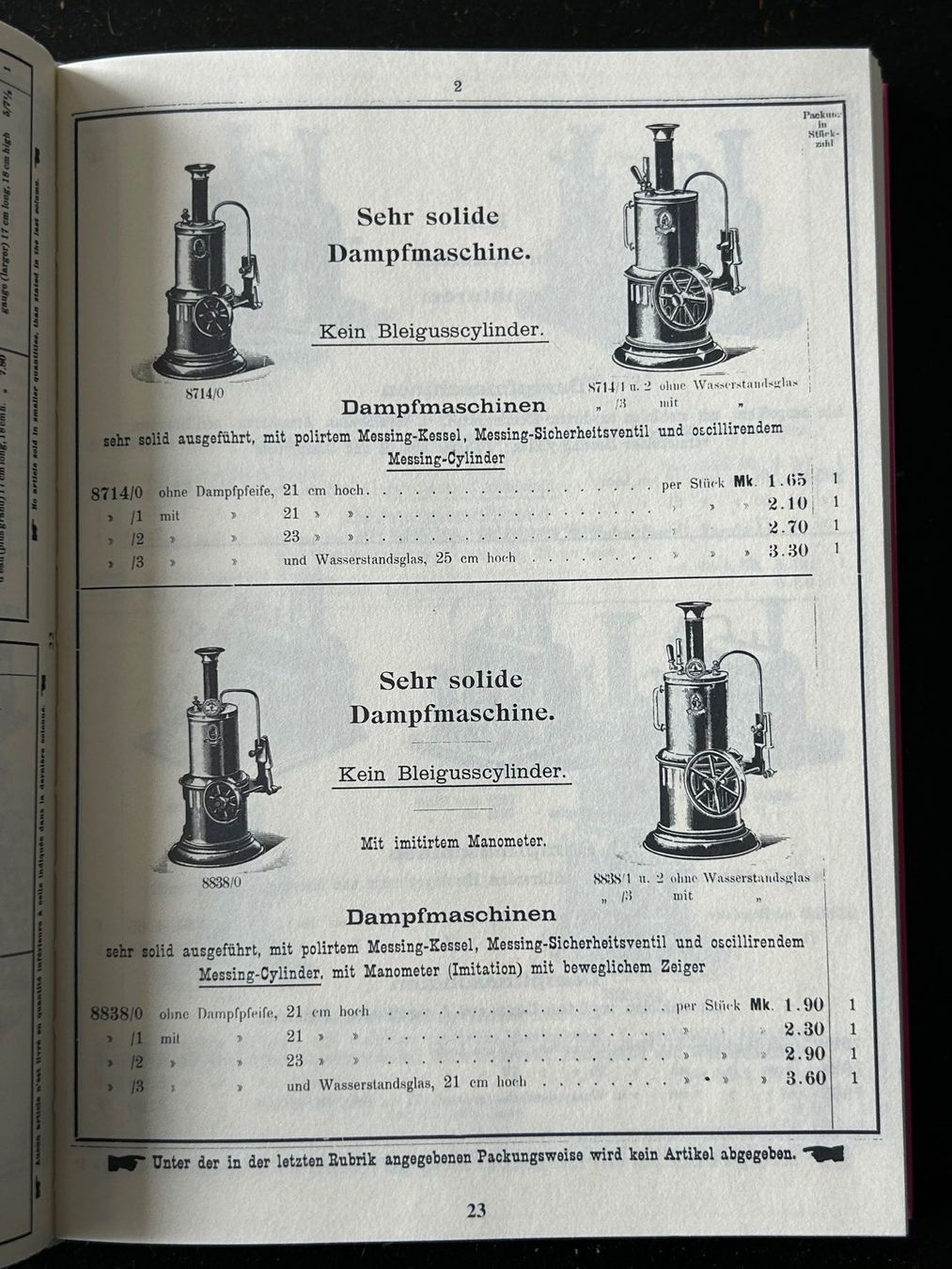 Libri: Nürnberg Metall Lackierwarenfabrik Katalog 1898 – Usato da Etzelkofen venduto da Botti50 4
