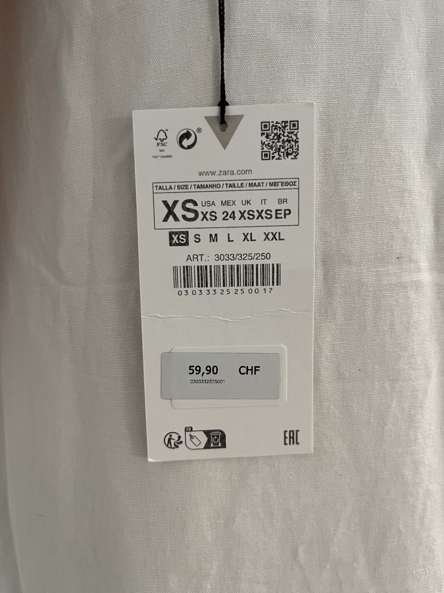 Zara Vestiti: Kleid – Nuovo e nell'imballaggio originale da Lotzwil venduto da etienneundjoelle 3