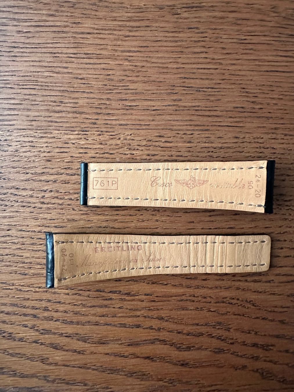 Bracciali & Braccialetti: Breitling Alligator Band – Nuovo (secondo la descrizione) da Bonstetten venduto da Mr.P 2