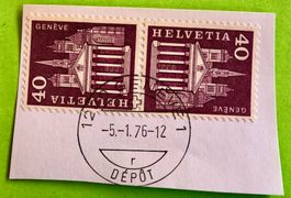 Nr.K 50L Motive und Baudenkmäler GESTEMPELT Geneve  (7)  