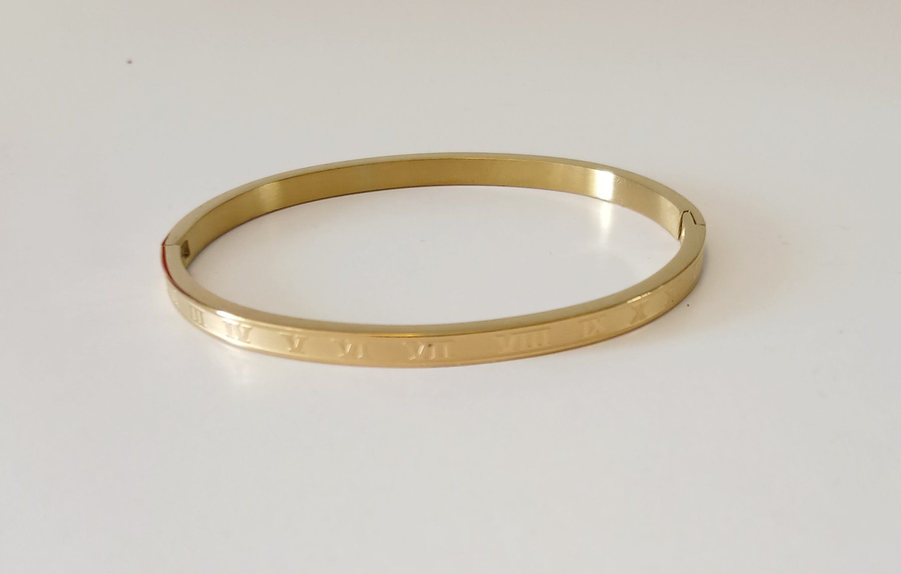 Bracciali & Braccialetti: Armreif mit röm. Zahlen – Nuovo (secondo la descrizione) da Birsfelden venduto da coccobello03