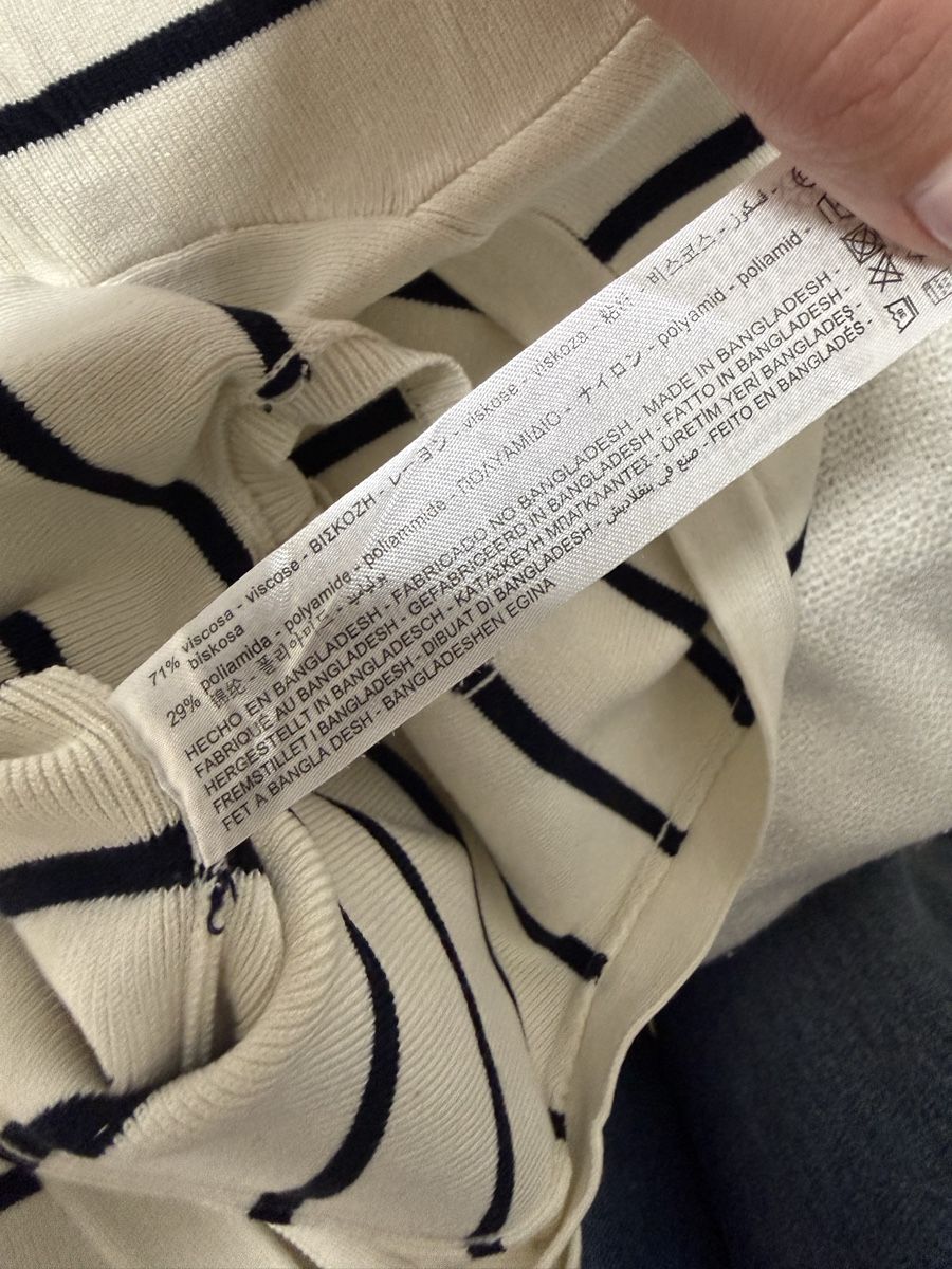 Zara Gilet & Giacche senza maniche: Gilet rayé ZARA, taille S – Nuovo (secondo la descrizione) da Les Avanchets venduto da NR07 2