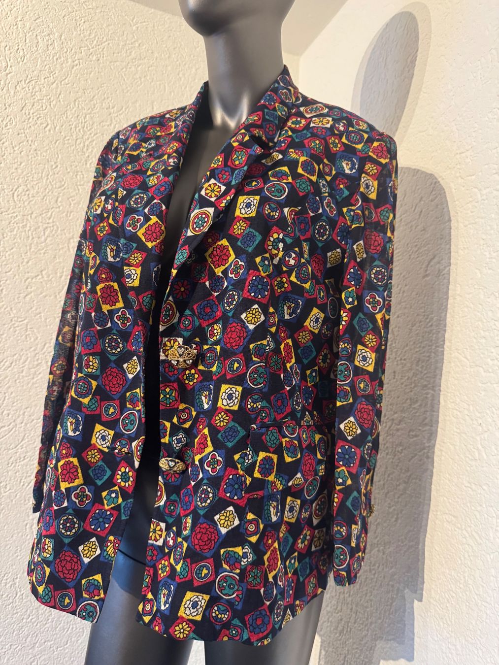 Giacche: Farbenfroher Vintage Blazer Grösse L – Usato da Frenkendorf venduto da Style365 2