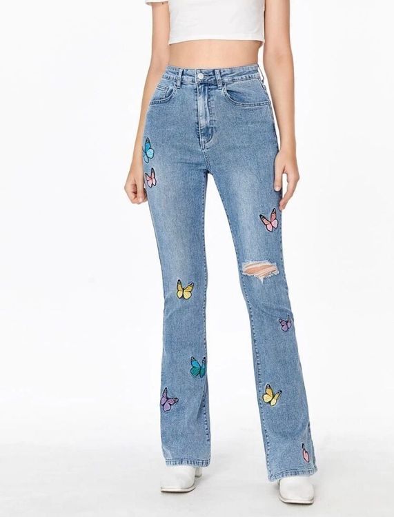 Butterfly Flare Jeans Kaufen auf Ricardo