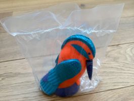 Spardose / Bankkässeli Migros Bank EISVOGEL mit Schlüssel OV