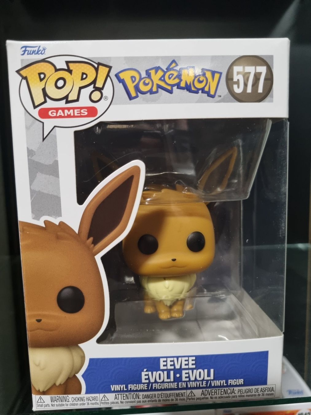 Funko Figuren: Funko Pop Pokémon #577 - Eevee • Evoli – Neu und originalverpackt aus Oberdorf NW von CollectingWorld