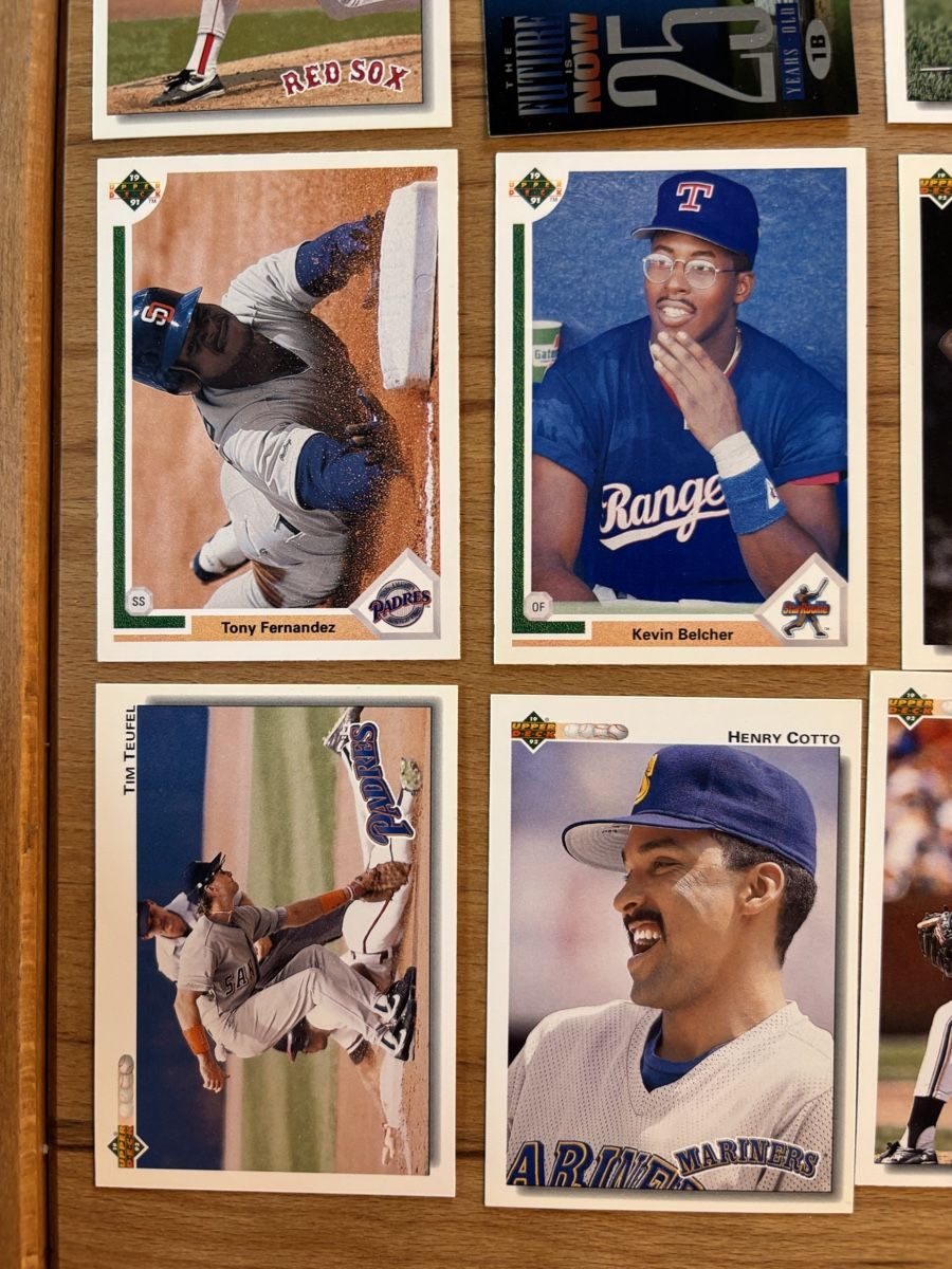 Carte collezionabili: Baseball Karten Astros Uperdeck 1991 – Nuovo (secondo la descrizione) da Bretzwil venduto da Mygarage4147 3