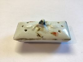 Alte Spielzeug Dose Porzellan, Puppenküche, Badezimmer etc.