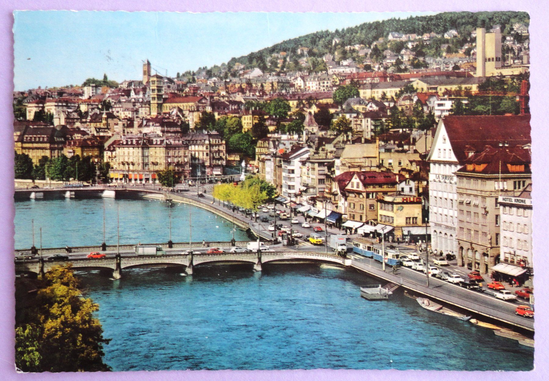 Ansichtskarten: Zürich, Limmatquai – Defekt aus Fétigny von Billy2miny