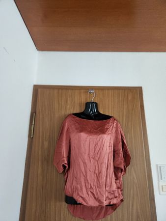Haut de chemise soie femme T38 /40
