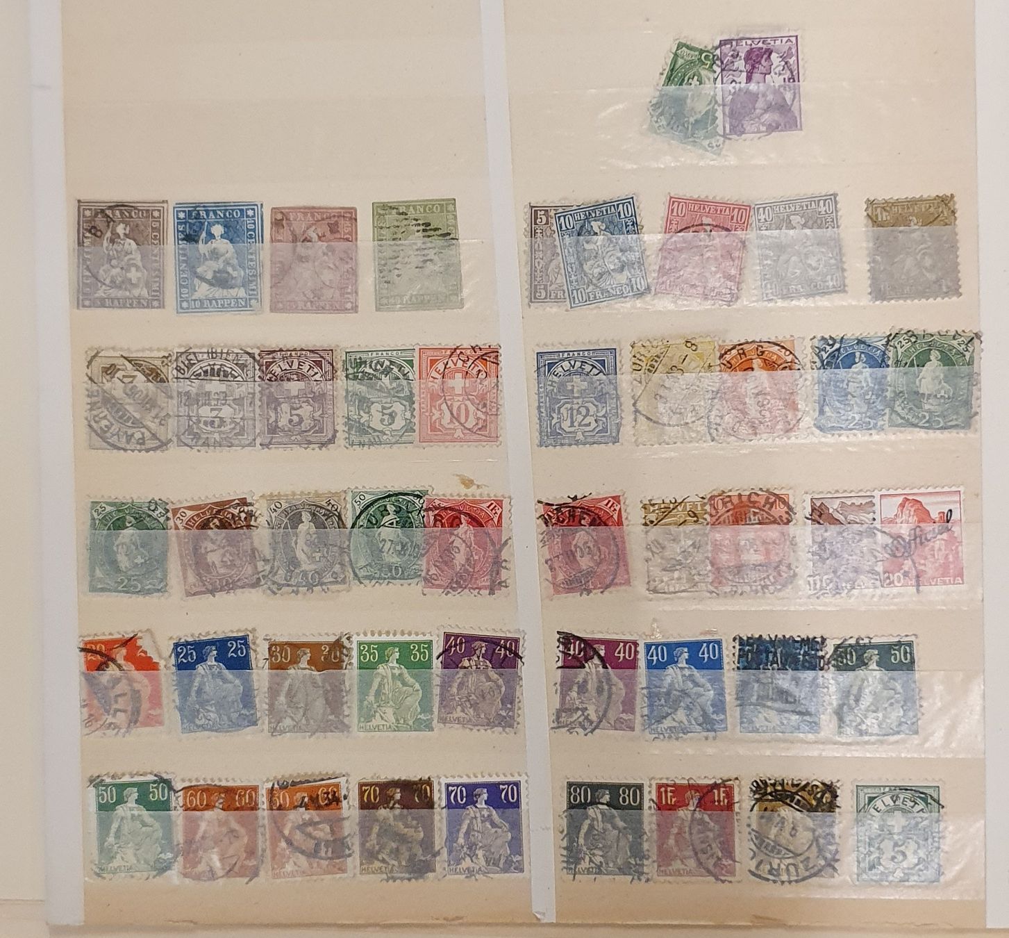 Tous les timbres: Restlot Schweiz ab Strubel – D'occasion à Kreuzlingen par Rschweiz1 5