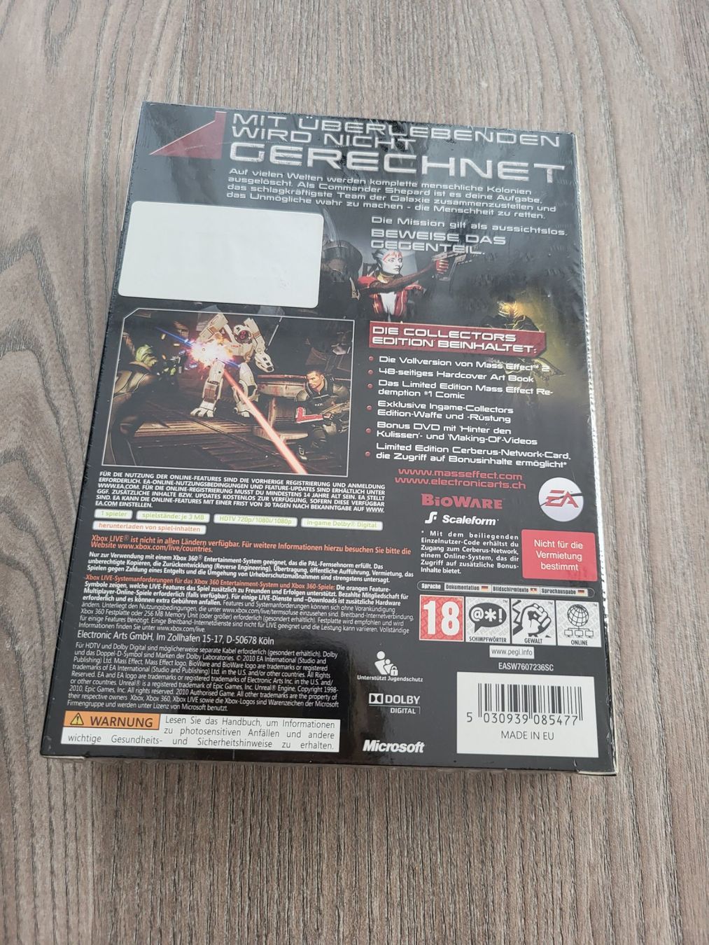 Spiele: Mass Effect 2: Collector's Edition originalle Verpackung – Neu und originalverpackt aus Auw von mba_dv9l 1