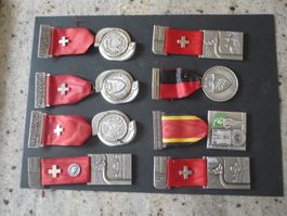 Konvolut von Auszeichnungen, Schweiz, div. Kantone, Top!