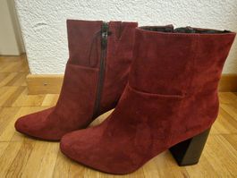 Tamaris Stiefeletten, Gr. 39, bordeaux