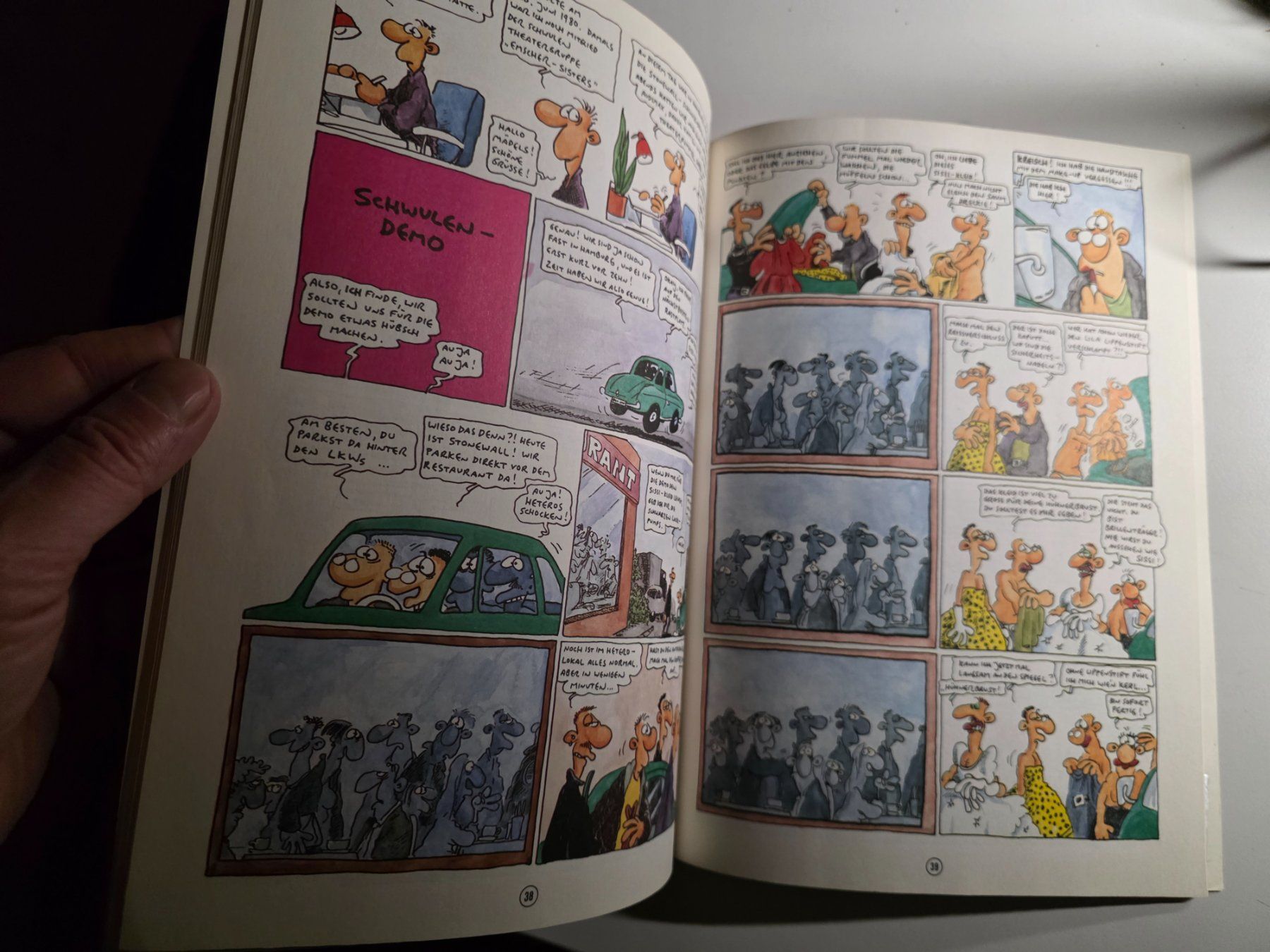Fumetti: Comic Prall aus dem Leben - Comic Art - 1989 – Usato da Walterswil BE venduto da Lonitti 3