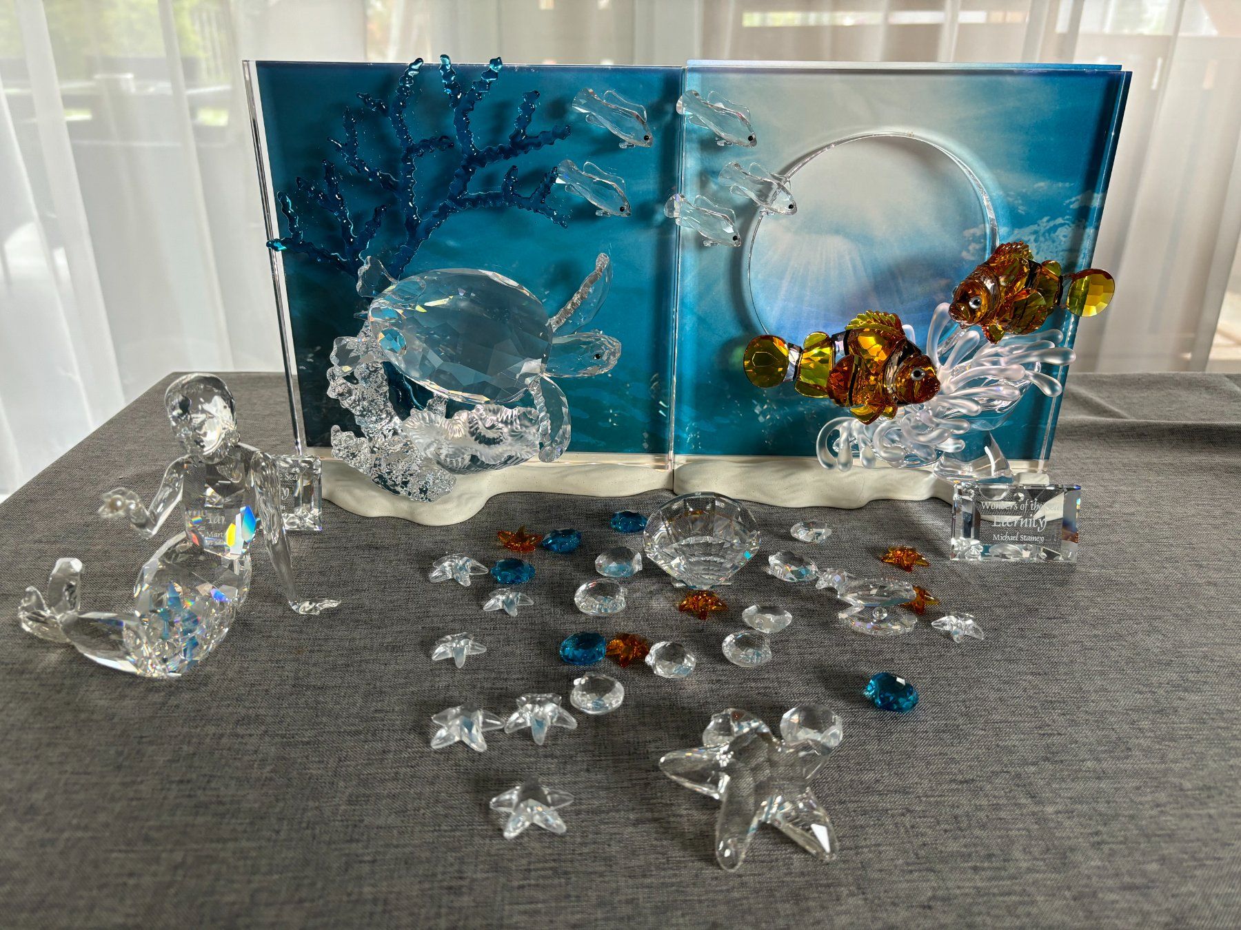 Swarovski Statuette: Swarovski Set mit Sammlerstücken – Usato da Wollerau venduto da Chgutweniger